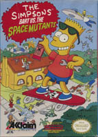 Photo de la boite de The Simpsons - Bart Vs The Space Mutants